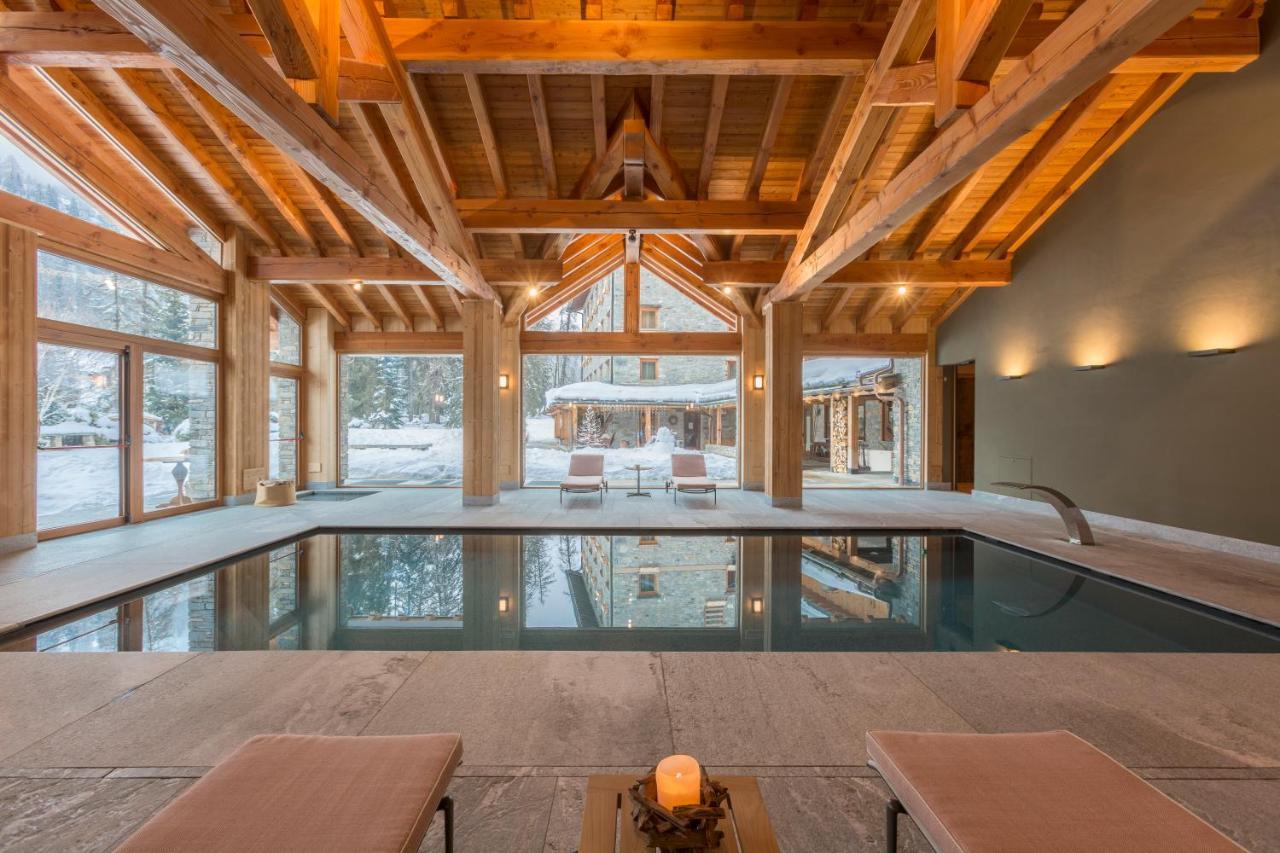 Chalet Eden Eco Hotel, Restaurant & Wellness La Thuile Exterior foto